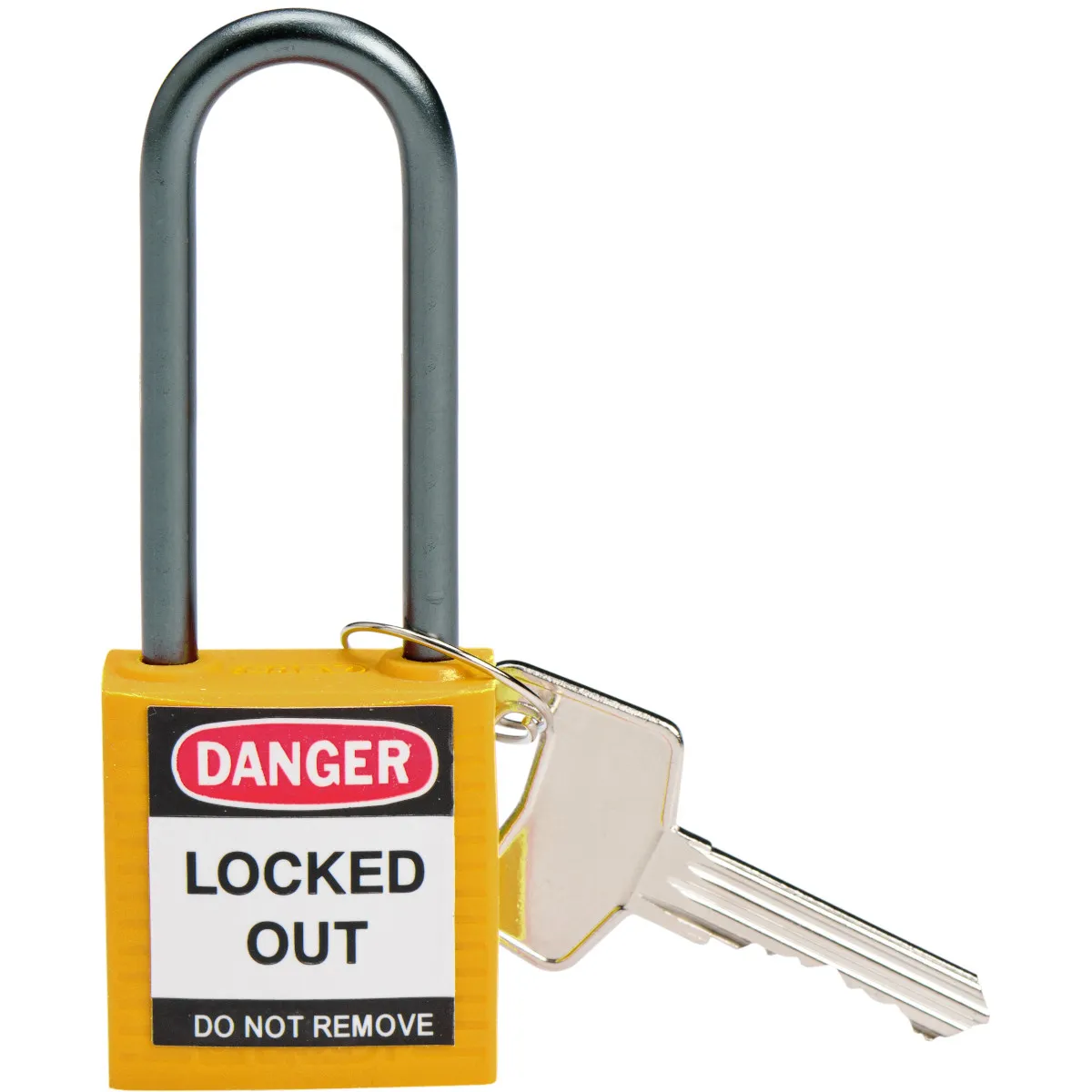 Brady COMPACT SAFE PADLOCK 50MM SHA KD YEL/6 Pic_2