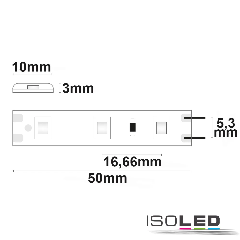 ISOLED LED SIL830-Flexband, 12V, 4,8W, IP66 Pic_1