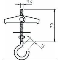 OBO Bettermann 452 M4x70 G Pic_2