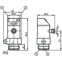 Ifm Electronic PP-2,5-RBG14-QFPKG/US/ /V Pic_1