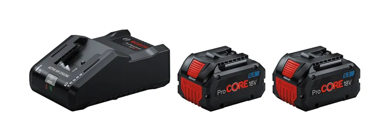 BOSCH ROBERT POWER TOOLS GMBH 2 x ProCORE18V 8.0Ah + GAL 18V-160 Pic_3