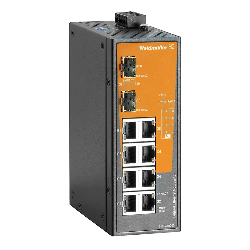 Weidmüller IE-SW-EL10-8GTPOE-2GESFP Pic_1