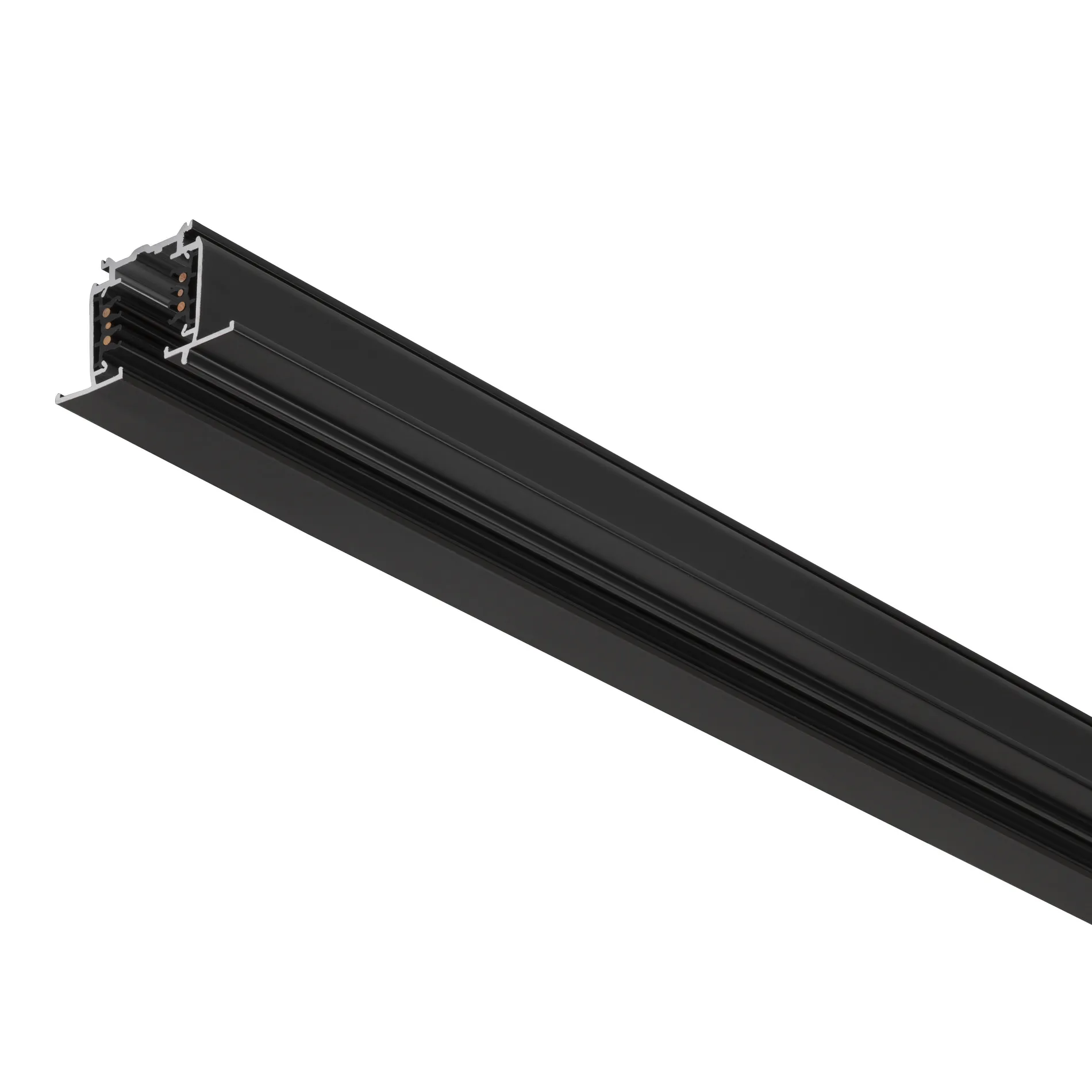 Slv S-TRACK Einbauschiene 1m schwarz Pic_4