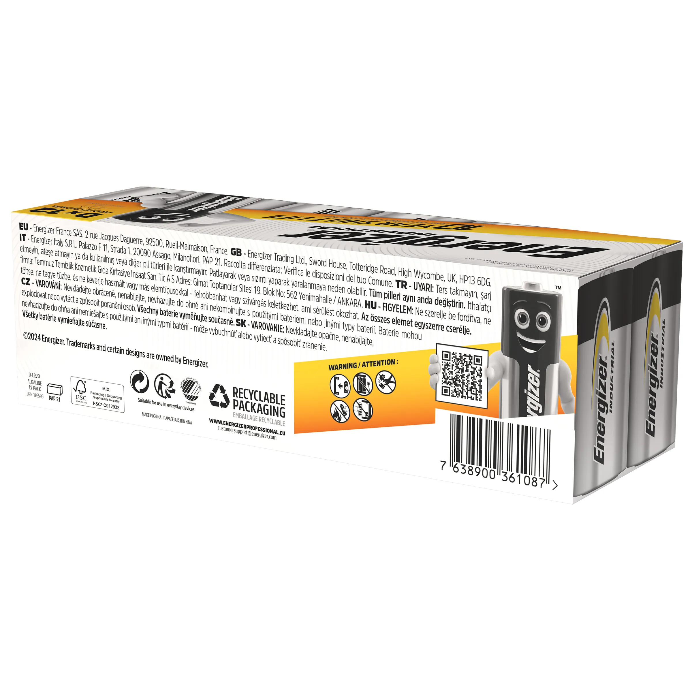 Energizer LR20 Industrial (12 Stk.) Pic_1