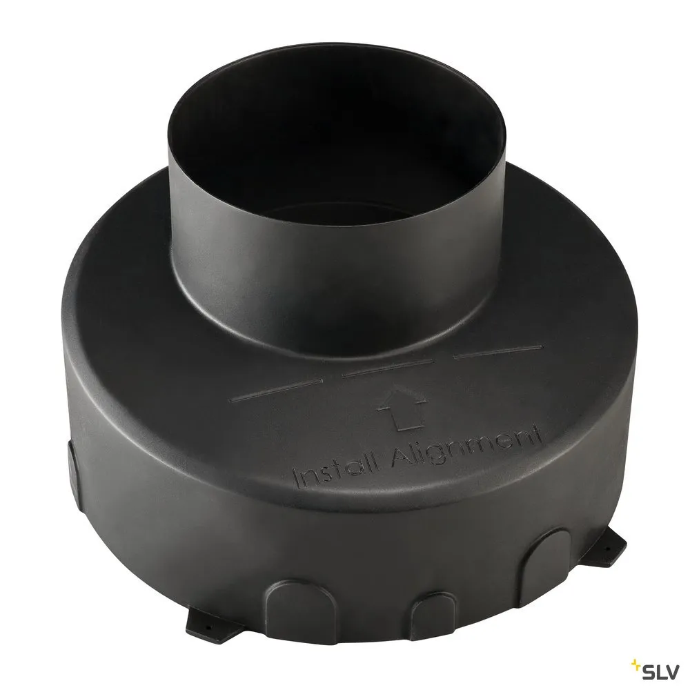 Slv DASAR® PREMIUM Bodeneinbautopf schwarz Pic_1