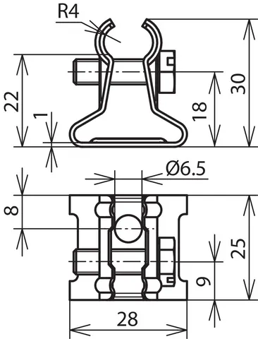 Dehn + Söhne LH KR 6.10 H22 B6.5 V2A Pic_1