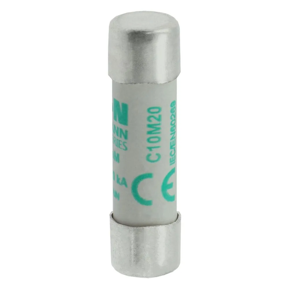 Eaton Electric CYLINDRICAL FUSE 10 x 38 20A AM 400V AC Pic_1