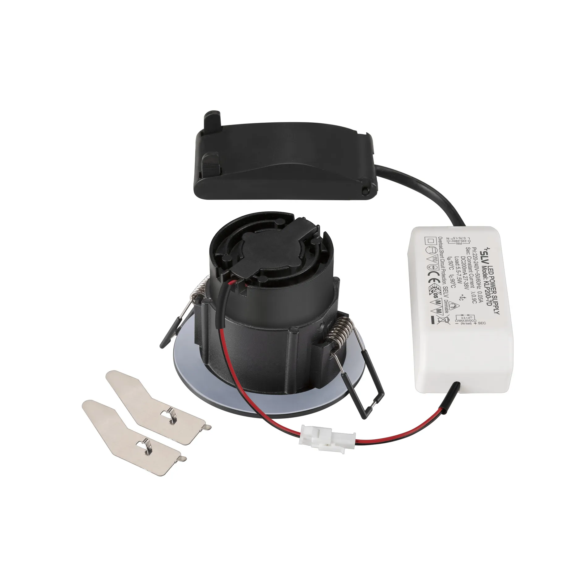 Slv NEW TRIA® 68 DL rund 3000K 38° IP65 schw Pic_2