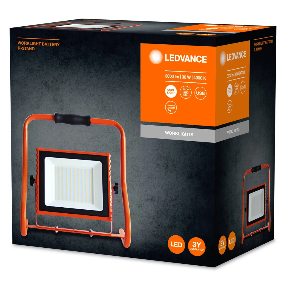 Ledvance LED Worklight Battery R-Stand 30W 4000K Pic_2