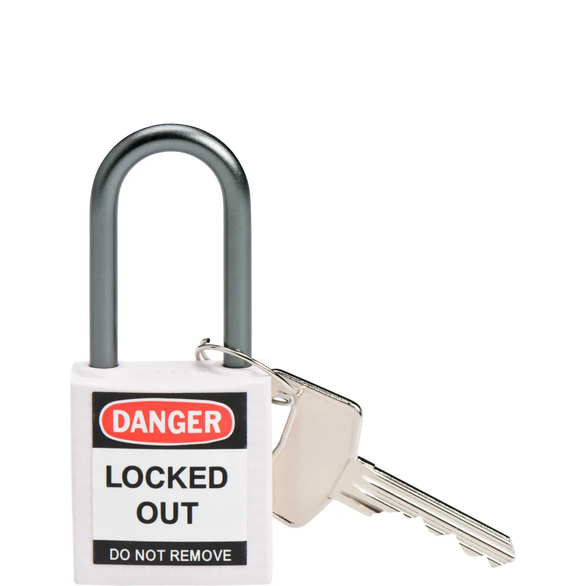 Brady COMPACT SAFE PADLOCK 38MM SHA KD WHITE/6 Pic_2
