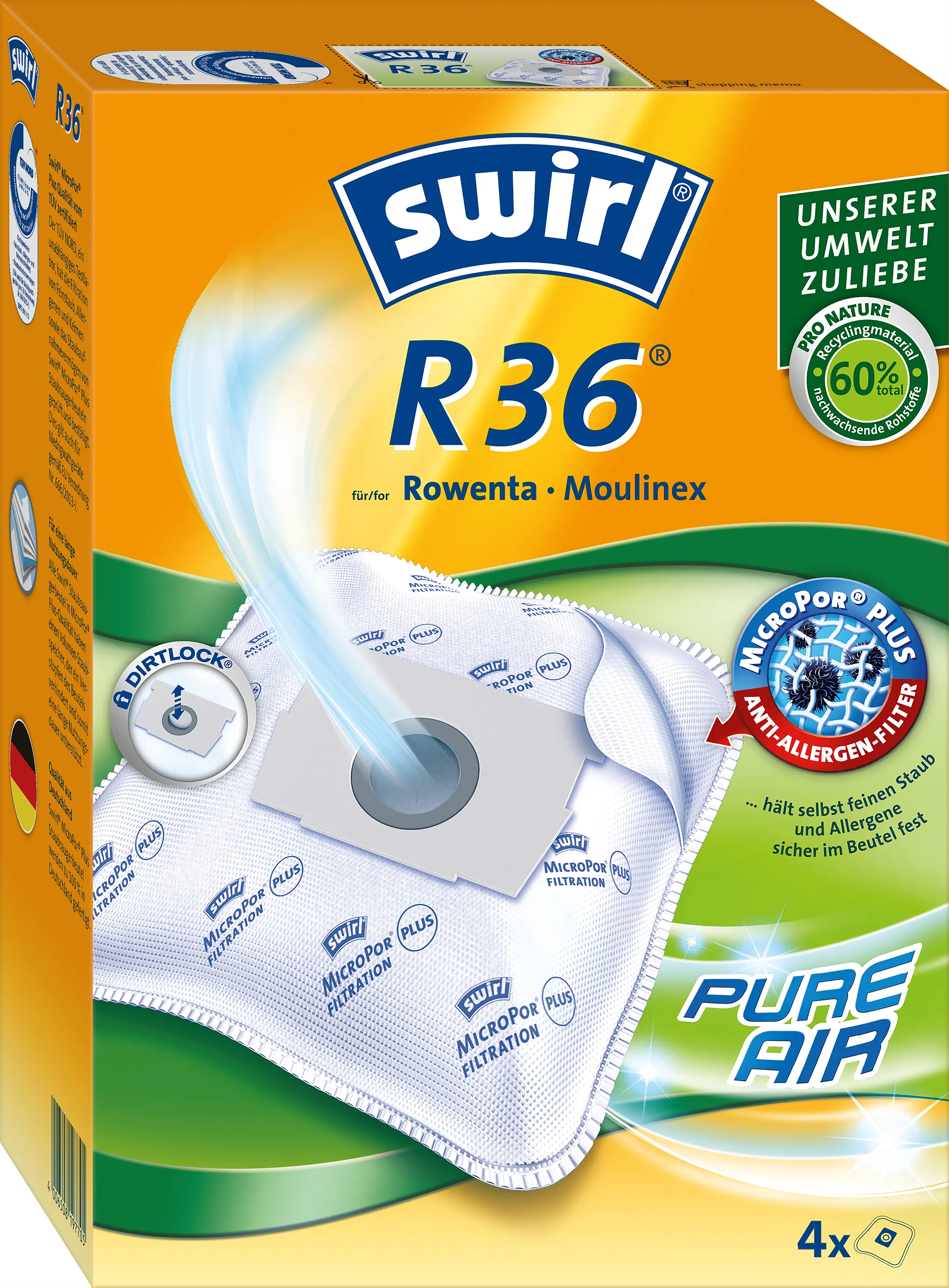 Melitta R 36 MP Plus AirSpace Staubf.-Btl. Pic_1