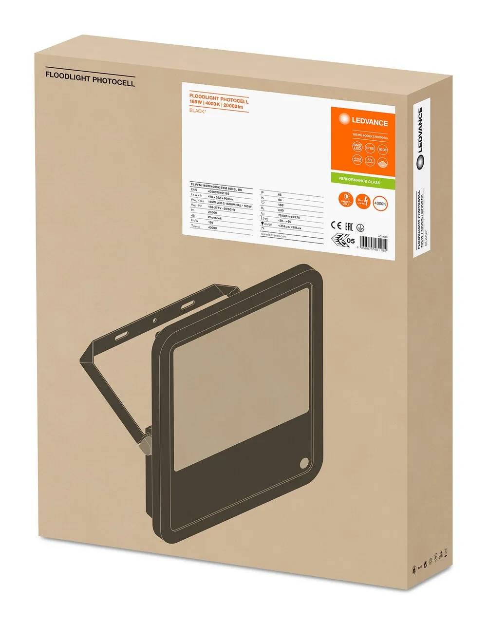 LEDVANCE GMBH FL PFM 165 W 4000 K SYM 100 SL BK Pic_2