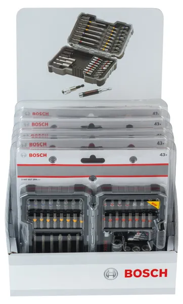 BOSCH ROBERT POWER TOOLS GMBH 43tlg. Bit- und Steckschlüssel-Set Pic_2
