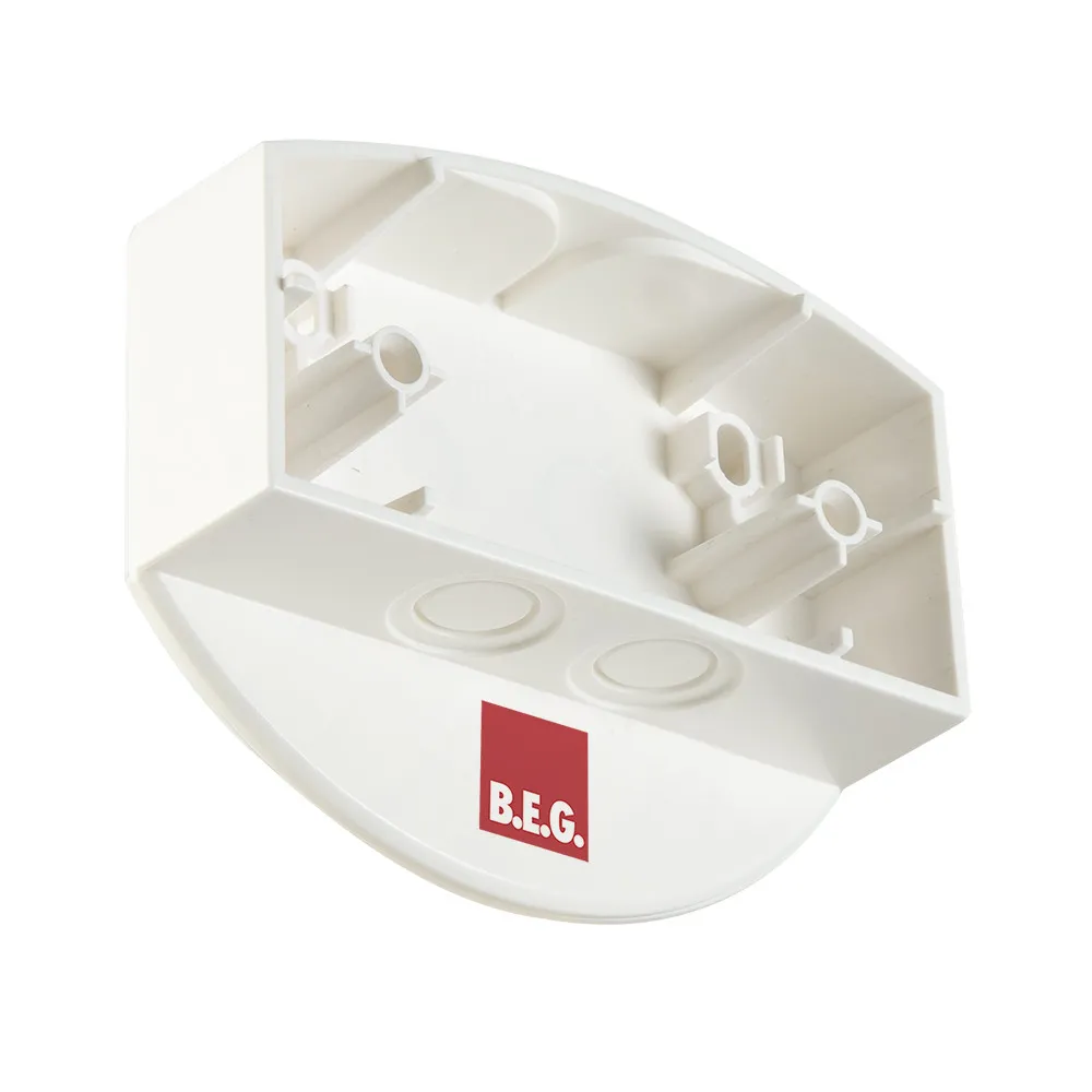 B.E.G. Brueck Electronic GmbH AP-Sockel für Wandhalterung PD2/4/N weiss Pic_1