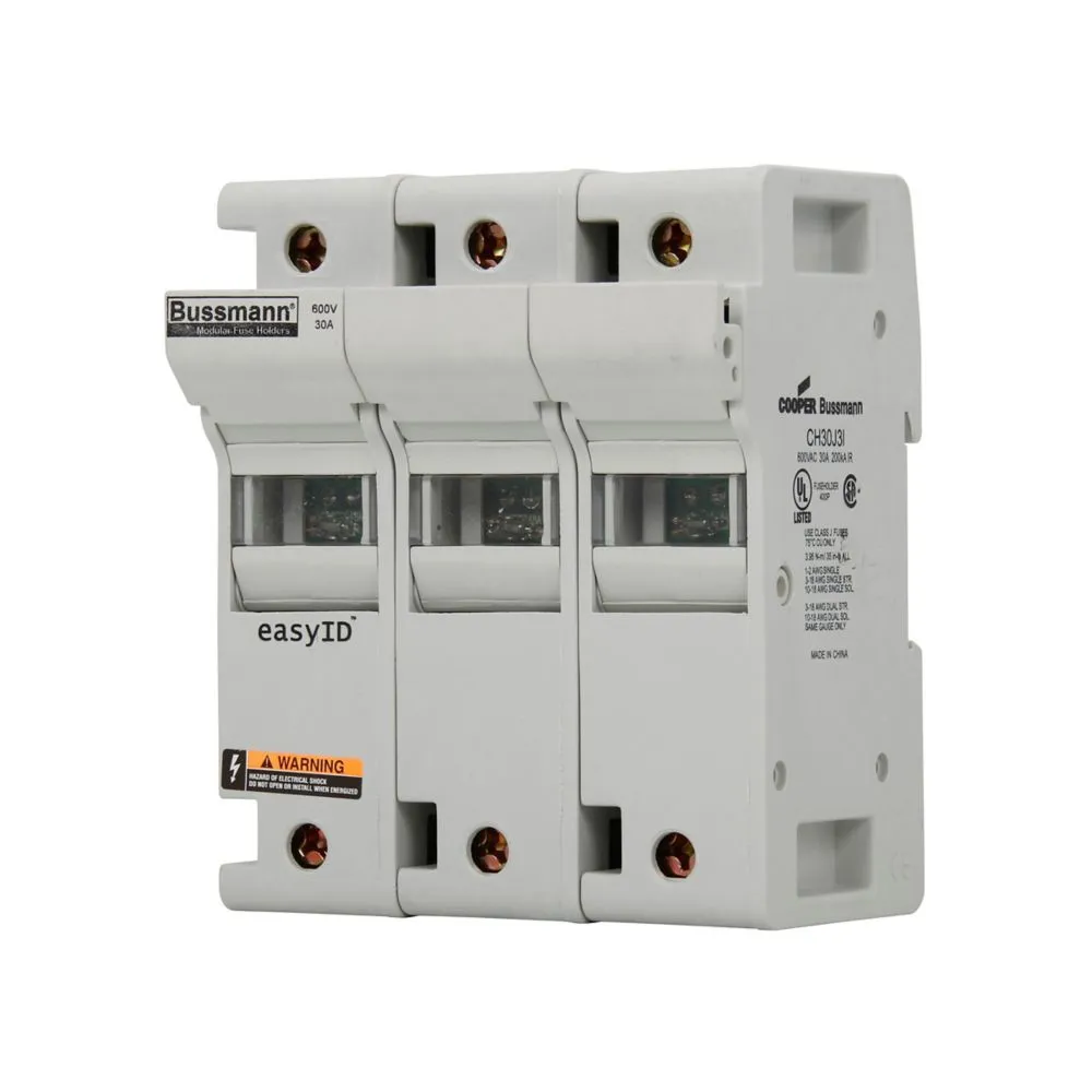 Eaton Electric 30A SICHERUNGSHALTER 3 POLE IND. Pic_1