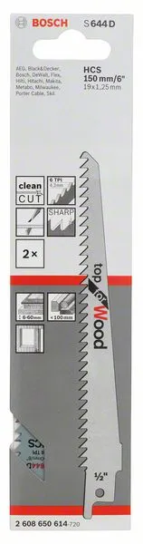 Bosch Säbelsägeblatt S 644 D Pic_5