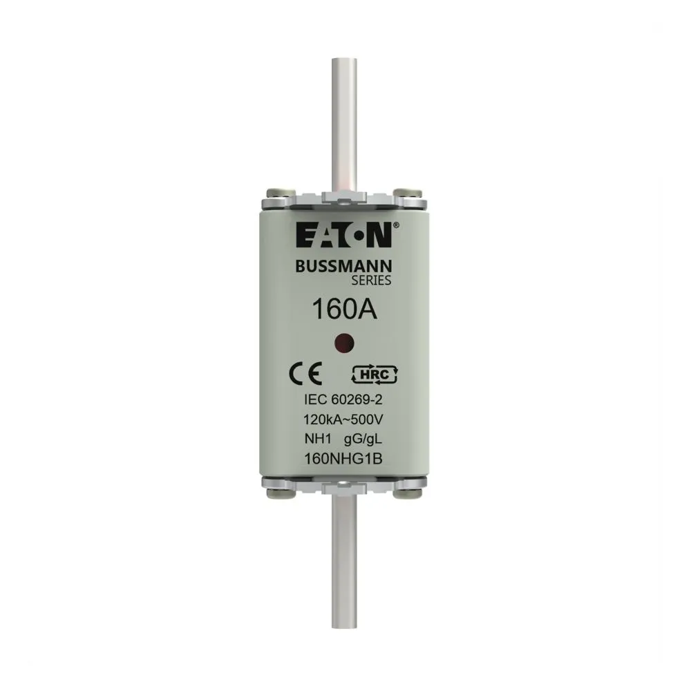 Eaton Electric NH FUSE 160A 500V GG SIZE 1 DUAL IND Pic_1