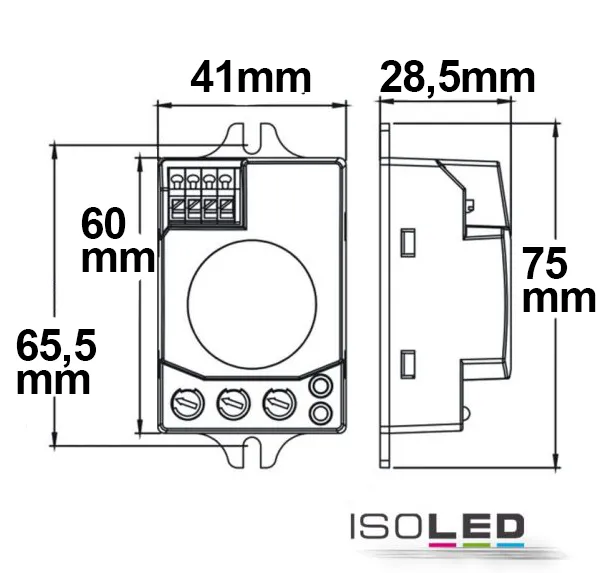 ISOLED HF-Bewegungsmelder mit LUX-Sensor, 230V Pic_2