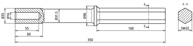 Dehn + Söhne HE TE 25 SW32 VH AC STBLANK Pic_1