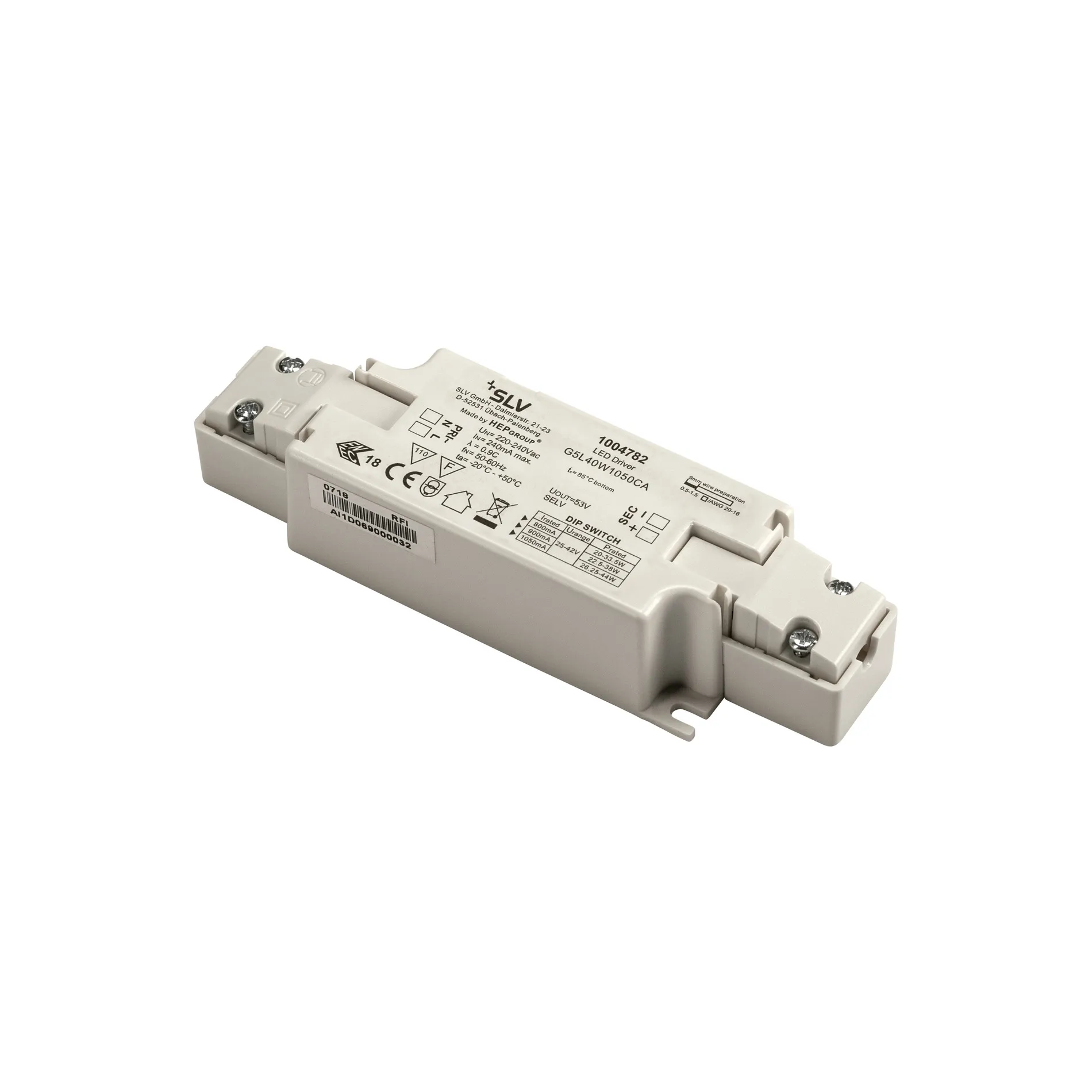 SLV ELEKTRONIK GMBH LED Treiber 44W 800/900/1050mA Pic_1