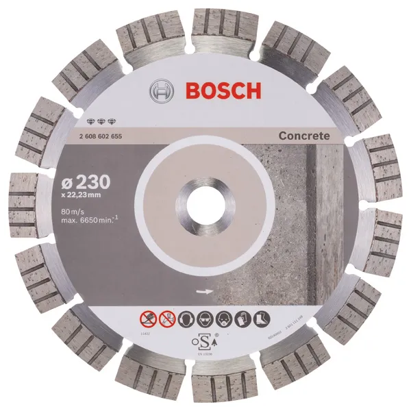 Bosch Diamanttrennscheibe Best for Concrete Pic_2