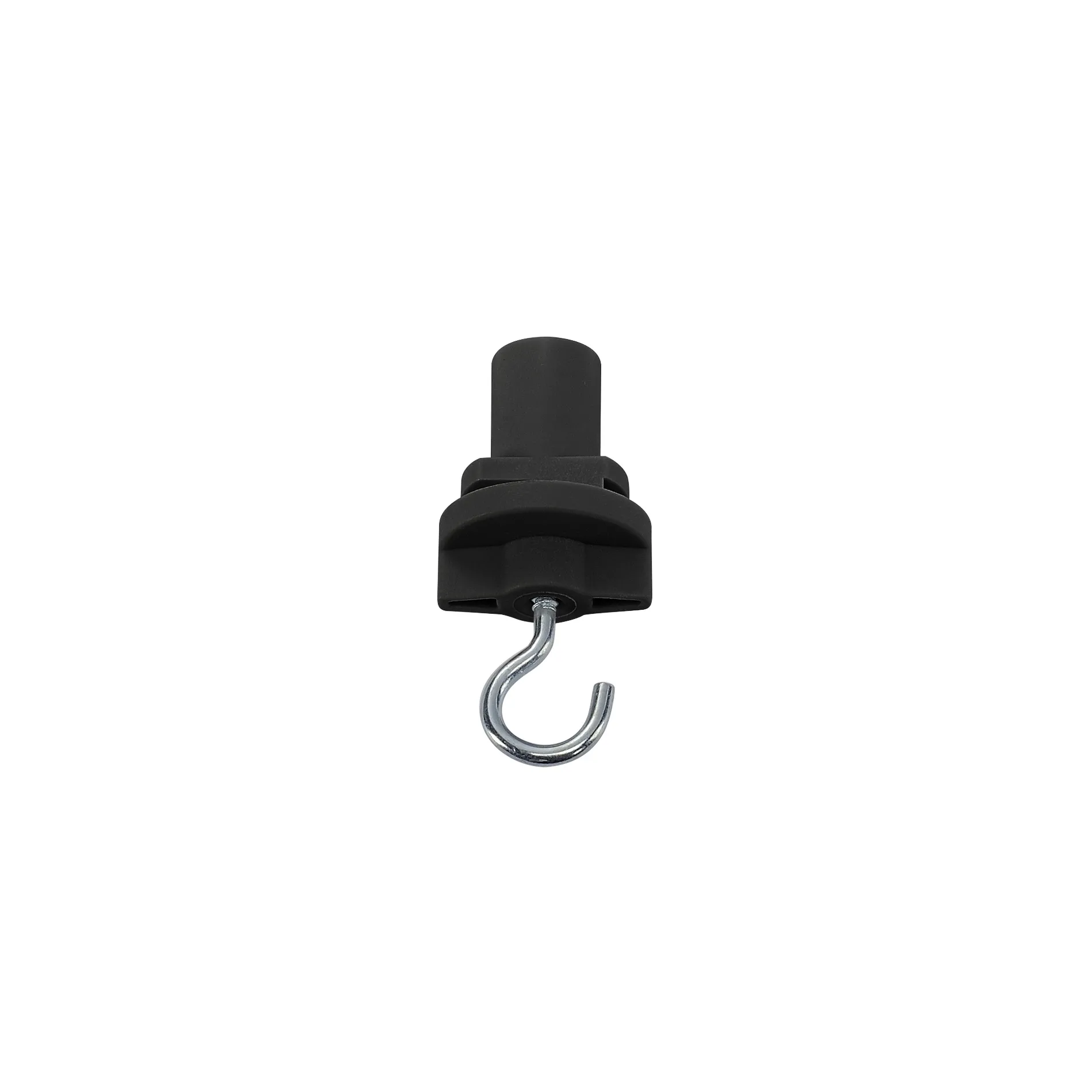 Slv S-TRACK Adapter mit Haken schwarz Pic_1