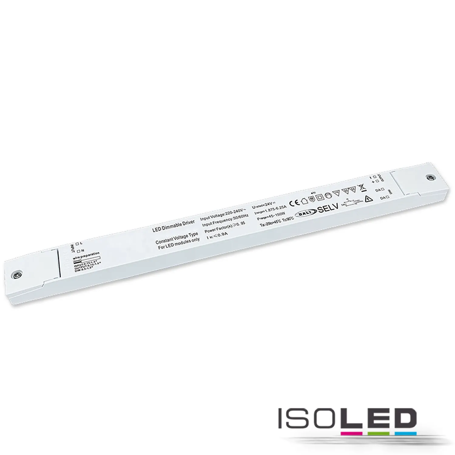 ISOLED LED PWM-Trafo 24V/DC, 0-150W, slim Pic_2