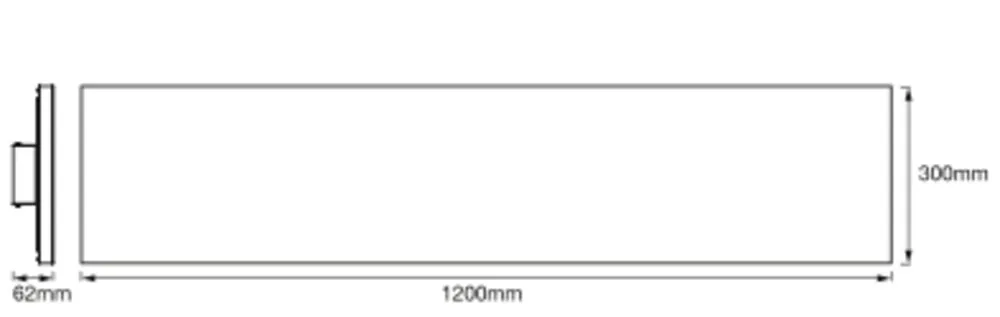 LEDVANCE GMBH Planon Frameless 1200x300mm 40W 3000K Pic_2