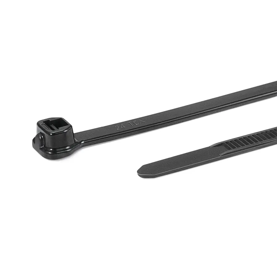 Hellermanntyton X80L-PA66W-BK (100) Pic_1