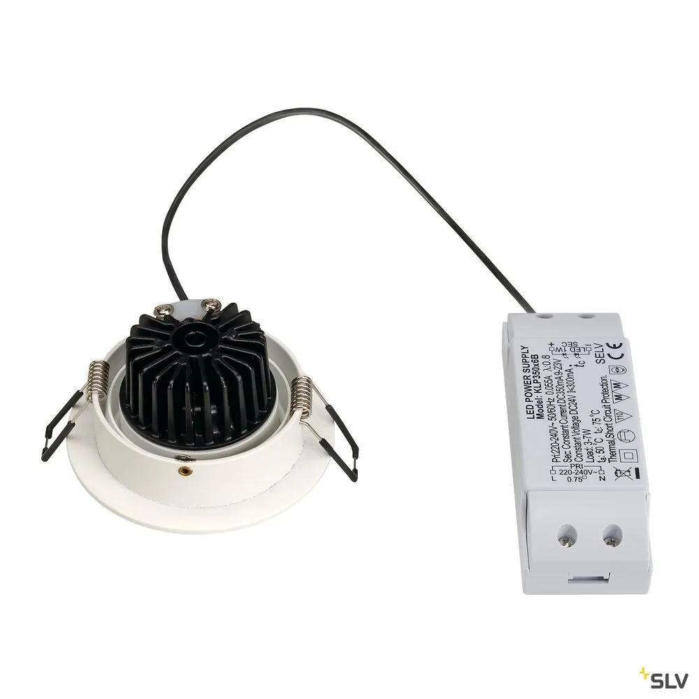 SLV ELEKTRONIK GMBH NEW TRIA 77 DL rund 3000K weiß Pic_4