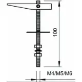 456 M5x100 G