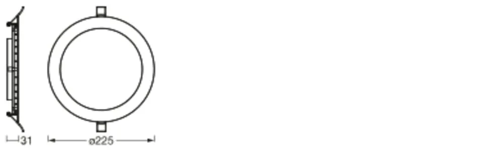 LEDVANCE GMBH SMART+ Wifi Orbis Downlight Slim 225 TW Pic_4