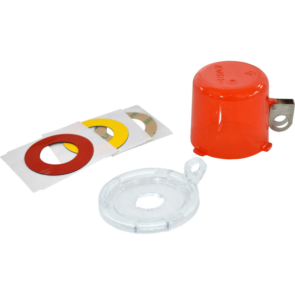 Brady 16MM PUSH BUTTON LO DEVICE W/ STD COVER Pic_1