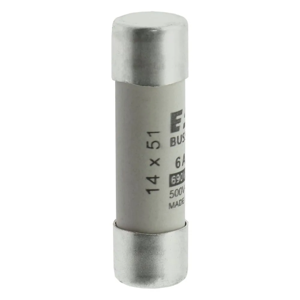 Eaton Electric Zylindrische Sicherung 14 x 51 6A GG 690 Pic_3