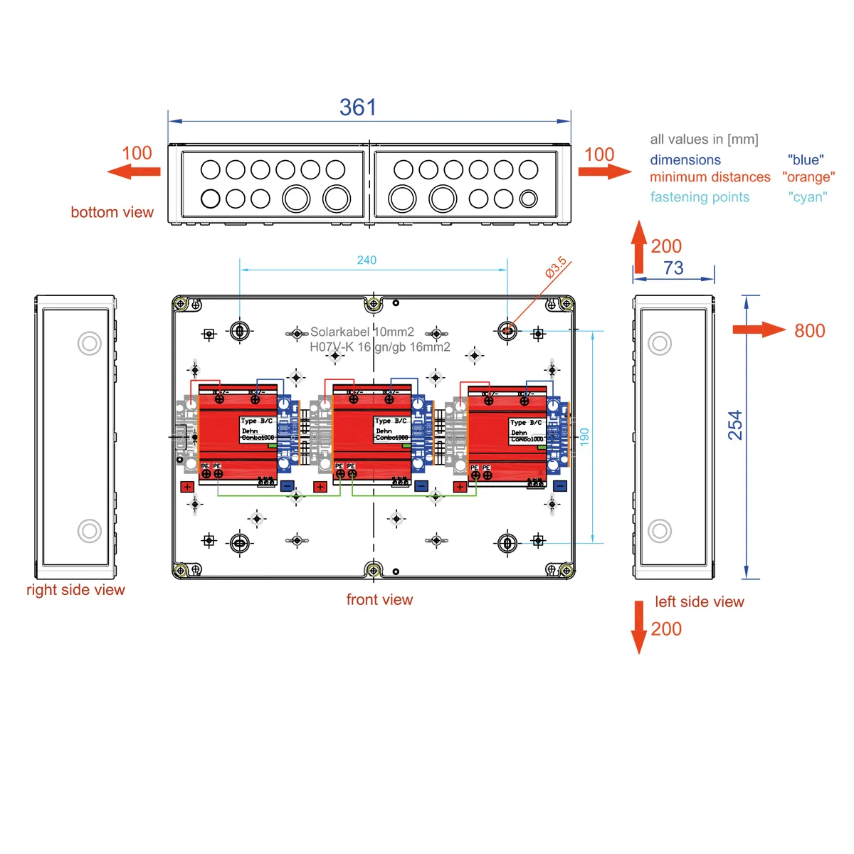 Enwitec GAK-enwitec-S-1000-3x2R-X-BC-PC-1.1 (mit DEHN ÜSS) Pic_1