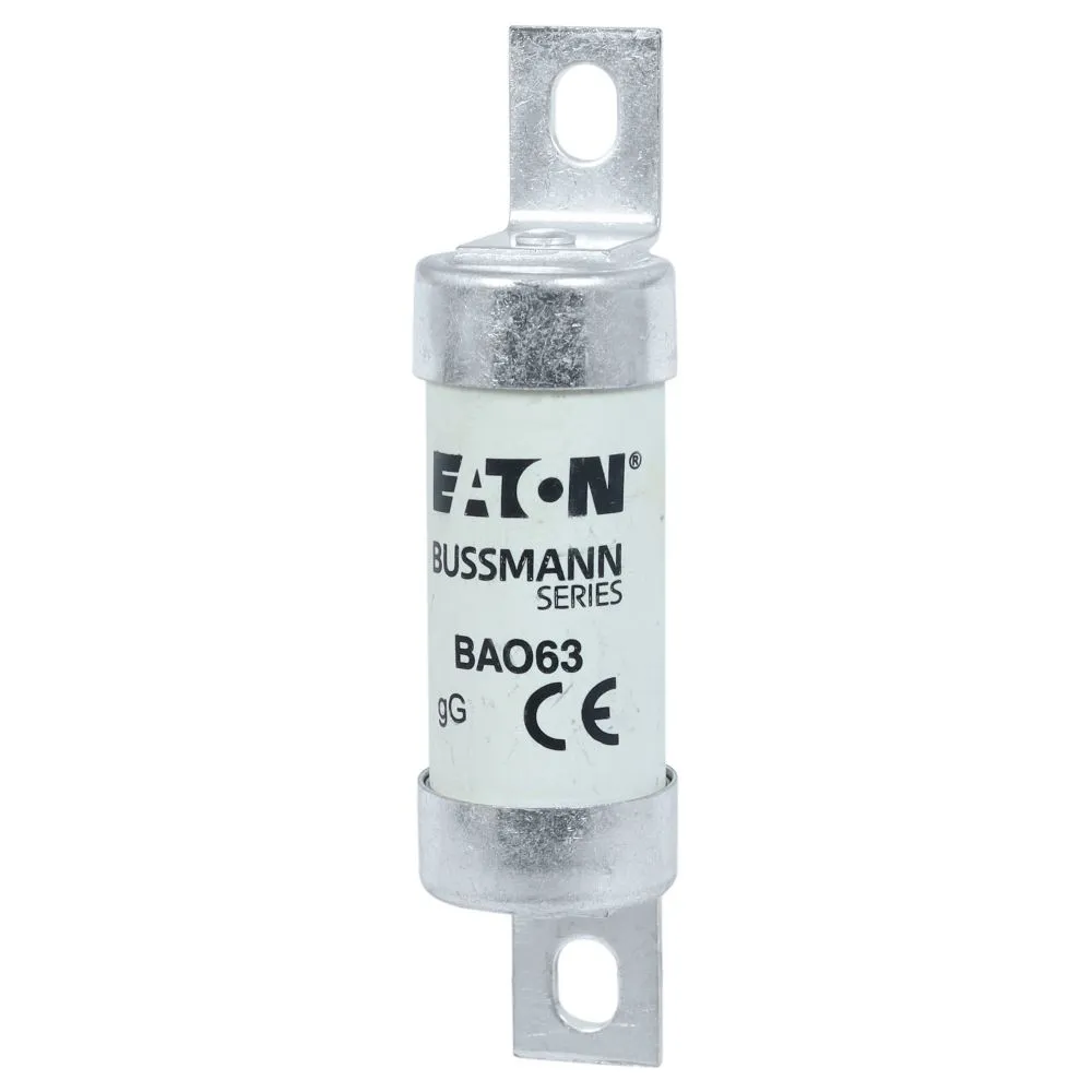 Eaton Electric 63AMP 500V AC BS88 gG Sicherung Pic_2