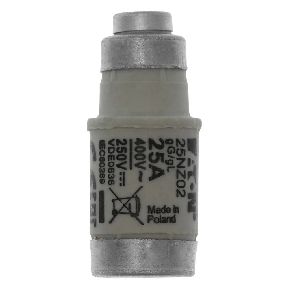 Eaton Electric FUSE-D02 25A T GL/GG 400VAC E18 Pic_2