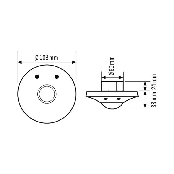 Esylux PD-ATMO 360i/8 A KNX weiß Pic_2