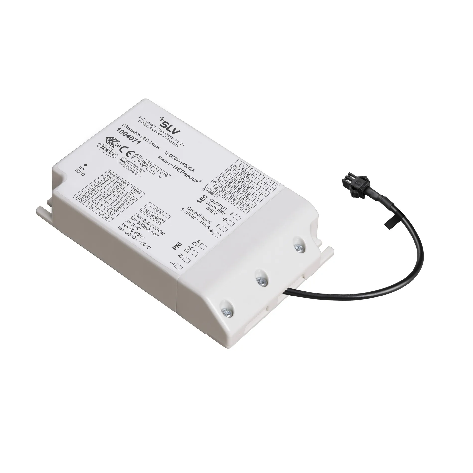 Slv LED Treiber 4,2-50W 1050mA DALI dimmbar Pic_1