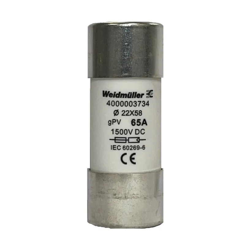 Weidmüller FUSE WSFL 22X58 65A 1K5V GPV Pic_1