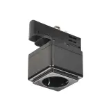 EUTRAC® Steckdose schwarz