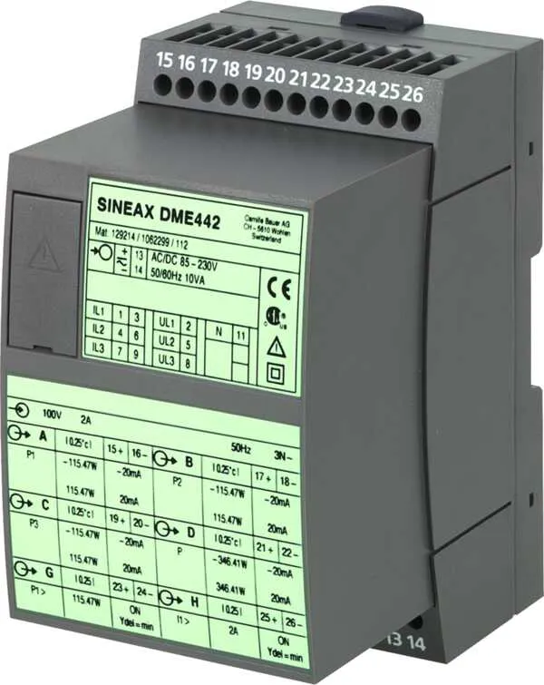 GOSSEN METRAWATT GMBH SINEAX DME442 24...60VDC/AC Pic_1