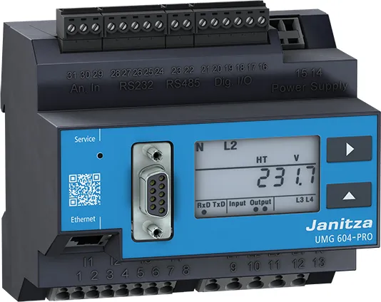Janitza UMG 604 E-PRO 24V (UL) Pic_1