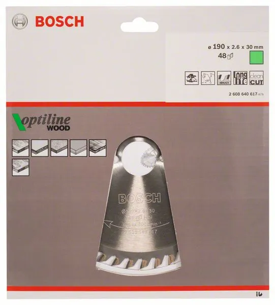 Bosch Kreissägeblatt Optiline Wood Pic_2
