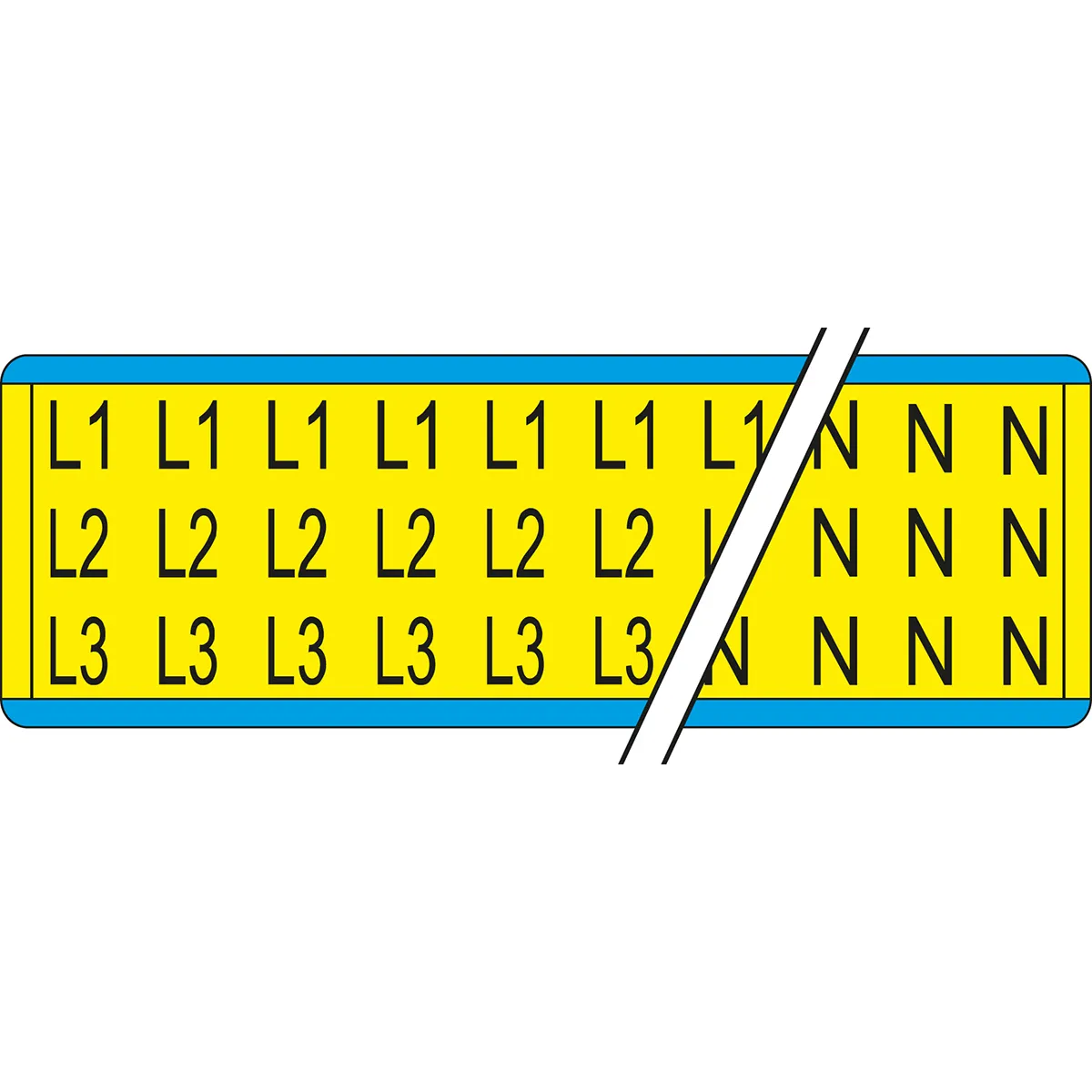 Brady SPANNUNGSKENNZEICHNUNG: SIM L1/L3-19 Pic_1