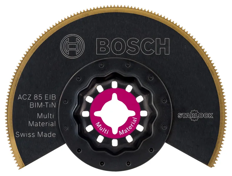 BOSCH ROBERT POWER TOOLS GMBH BIM-TiN Segmentsägeblatt ACZ 85 EIB Multi Material Pic_1
