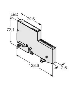 Turck BL20-E-8DO-24VDC-0.5A-P Pic_1