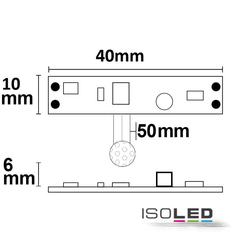 ISOLED LED Mini-Switch PIR Bewegungssensor Pic_2