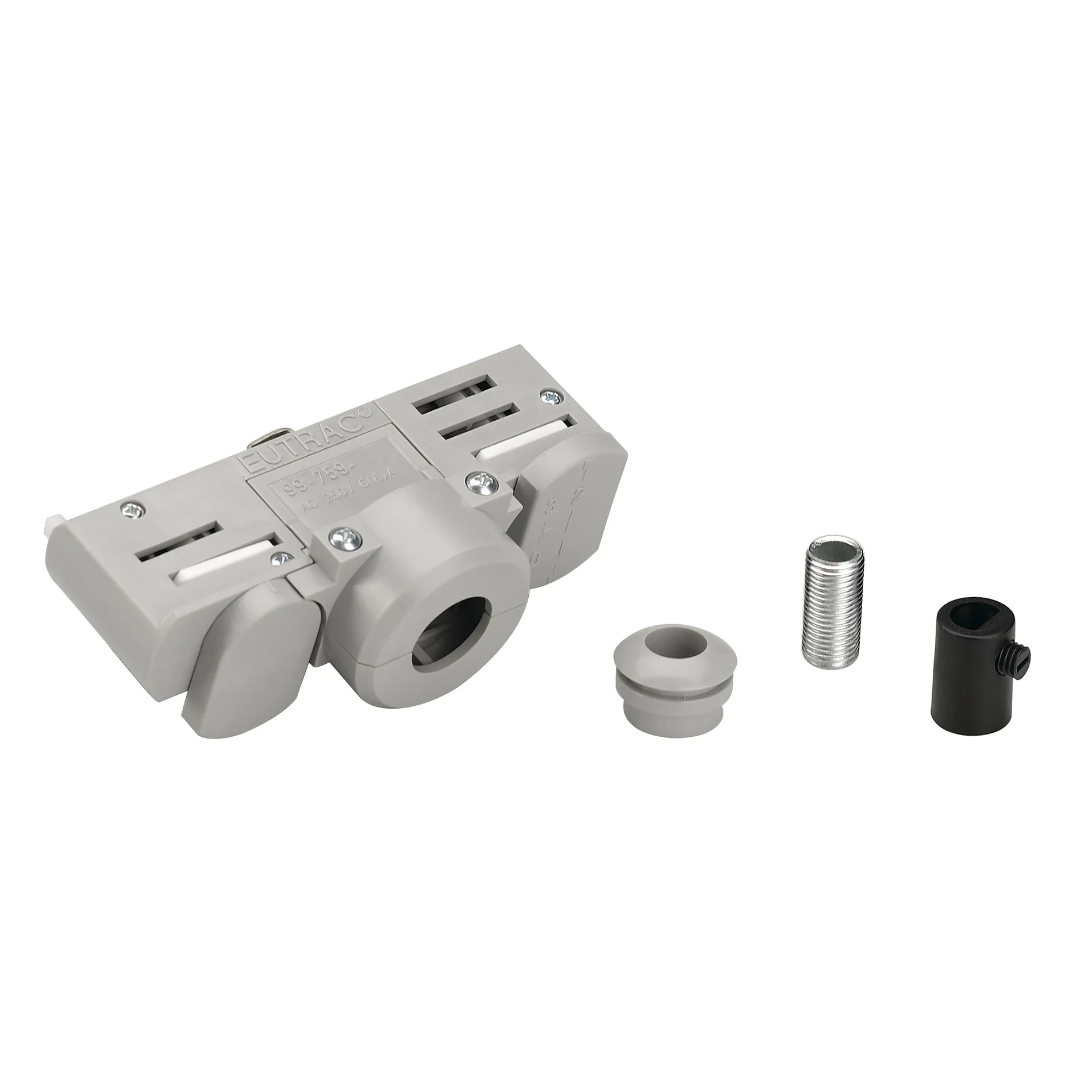 Slv EUTRAC® 3~ Adapter grau Pic_1