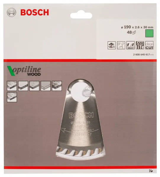 Bosch Kreissägeblatt Optiline Wood Pic_1